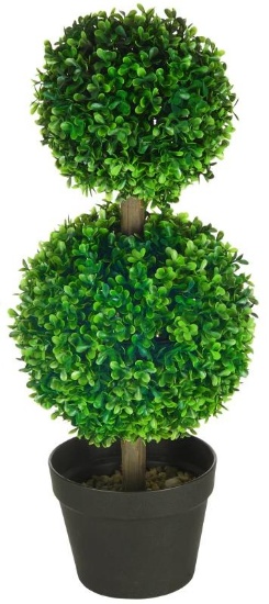 Artificial Boxwood Ball Topiary Tree