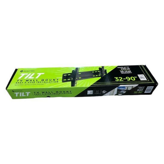 Member's Mark Tilting TV Wall Mount w/Low Profile & Leveling For 32-90" TVs