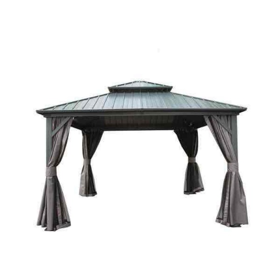 12' x 12' Outdoor Aluminum Hardtop Gazebo