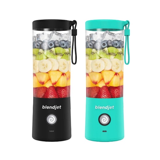 BlendJet 2 Portable Blender, 2-pack - Black