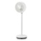 Costway 9'' Oscillating Pedestal Fan Portable Floor Fan #ES10088US-WH