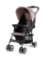 Costway Foldable Lightweight Travel Baby Stroller 0-36 Months Age Group - Coffee Brown #BB4758CF