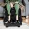 Costway Leg Massager Shiatsu Kneading Rolling Vibration Heating Foot Massager - Black