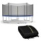 Trampoline Replacement Protection Enclosure Net with Zipper
