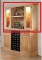 Logans Edge Hutch #1457-55-H (Pairs with Logans Edge Back Bar #1457-55-BB) -TOP HUTCH ONLY