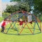 Costway Red Kids Climbing Dome and Jungle Gym Playground Set