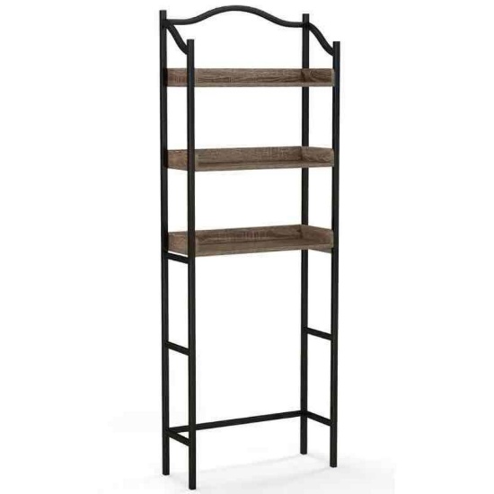Costway 3-Tier Over-The-Toilet Bathroom Spacesaver Storage Rack