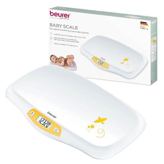 Beurer BY80 Digital Baby Scale - White