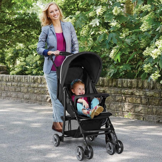 Baby Joy Lightweight Stroller - black