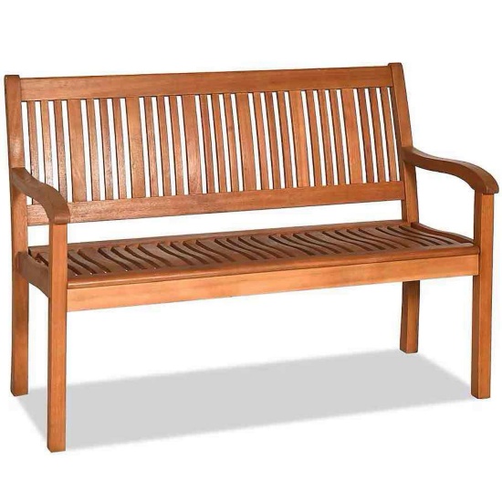 Two Person Wood Garden Bench