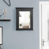 Bathroom Mirror Cabinet, Adjustable Storage