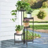 Indoor/Outdoor Tall Flower Pot Holder Display Rack
