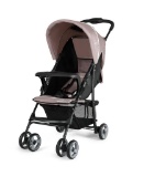 Costway Foldable Lightweight Travel Baby Stroller 0-36 Months Age Group - Coffee Brown #BB4758CF