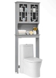 Over-the-Toilet Storage Cabinet with Inner Adjustable Shelf