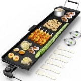 Costway 35 Inch Electric Griddle - black