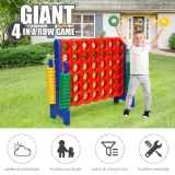 Costway Jumbo 4-to-Score Giant Game Set