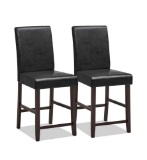 25 Inch Counter Height Set of 2 Bar Stools
