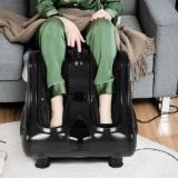 Costway Leg Massager Shiatsu Kneading Rolling Vibration Heating Foot Massager - Black