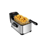 3.2 Quart Electric Stainless Steel Deep Fryer with Timer