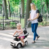 OLAKIDS 4 in 1 Ride on Push Car - White