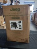 3 in 1 Jeep Wrangler Deluxe Stroller Wagon - Gray