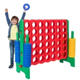 Costway Jumbo 4-to-Score 4 in a Row Giant Game Set