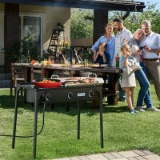 Costway 225,000-BTU Portable Propane 3 Burner Gas Cooker