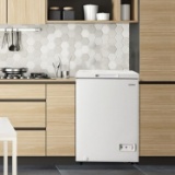 3.5 Cubic Feet Chest Freezer Compact Deep Freezer, 23