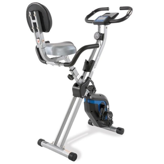 XTERRA Fitness Magnetic Upright cycle Foldable Exercise Bike, #FB360