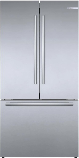 Bosch 800 Series 20.8 Cu. Ft. French Door Bottom Mount Refrigerator Stainless Steel #B36CT80SNS