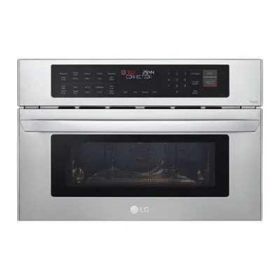 LG 1.7 Cu. Ft. Smart Built-In Microwave Speed Oven #MZBZ1715S