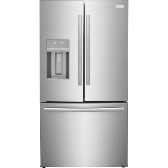 Frigidaire Gallery 36in 22.6-cu ft 3-Door French Door Refrigerator- Stainless Steel #GRFC2353AF