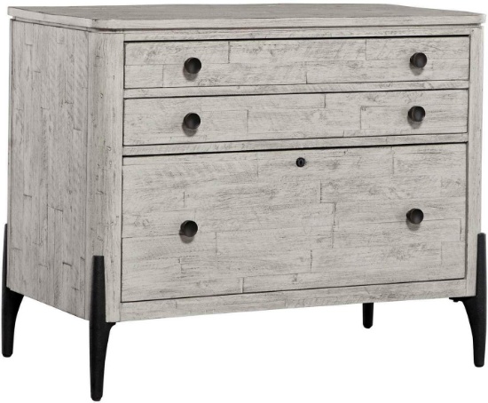 Zane Collection by aspenhome WORKSTATION/COMBO FILE - Grey #I256-378