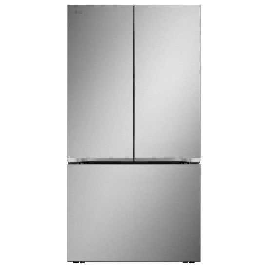 LG 36in 27 Cu. Ft. Counter-Depth French Door Refrigerator - Stainless Steel #LRFLC2716S