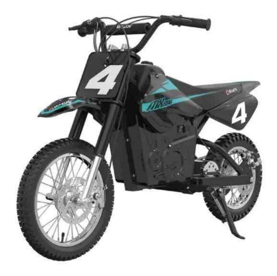 Razor - MX650 Dirt Rocket eBike w/ 10 miles Max Operating Range and 17 mph Max Speed