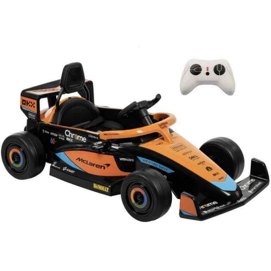 Huffy 12V McLaren Formula 1 Electric Car for Kids with Remote Control