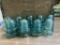 Lot of 9 Glass Insulators