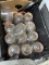 Box of glass jars