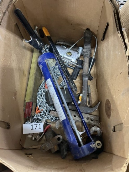 Box of misc. tools