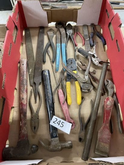 Box of misc tools
