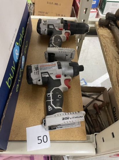 Porter Cable Electric drill and impact driver
