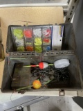 Old Tackle Box with Fishing Gear