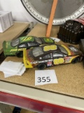 2 die cast Race Cars