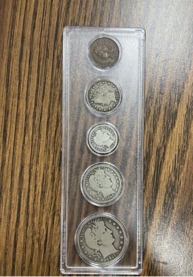 Barber Coin Set