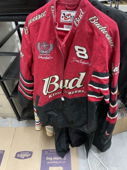 Budweiser Dale Earnhardt Jr. Racing Jacket - Size L