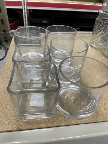 Set of 6 Glass Dishes