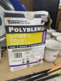 Box of Polyblend Sanded Grout - Haystack