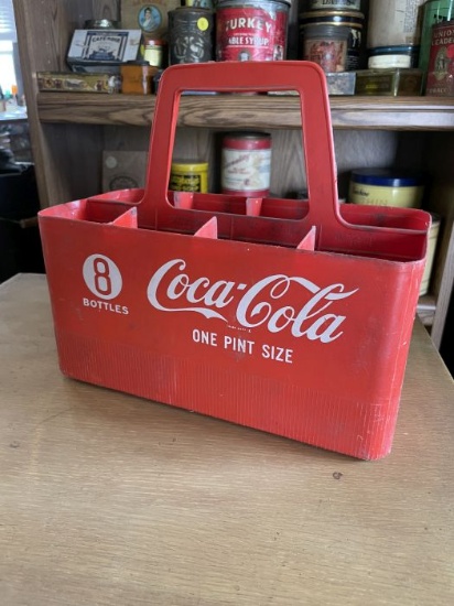 Vintage Coca-Cola 8-Bottle Carrier