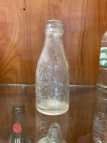 Welch's Grape Juice Embossed Bottle  Fremont, Ohio