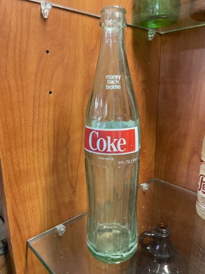Vintage Coca-Cola Coke Money Back Bottle (16 fl. oz.)